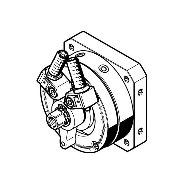 Semi-Rotary Drive DSM-12-270-P1-FW-A-B